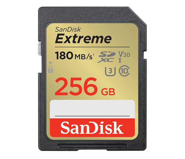SANDISK SDXC 256GB 180MB/s SDSDXVV-256G-GNCIN - 1058638 - zdjęcie